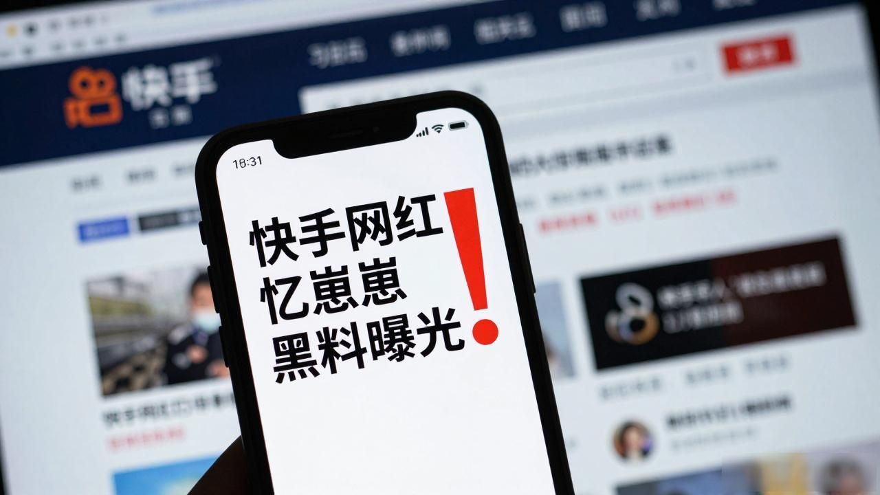 快手网红忆崽崽黑料曝光，这事儿给我们提了个醒