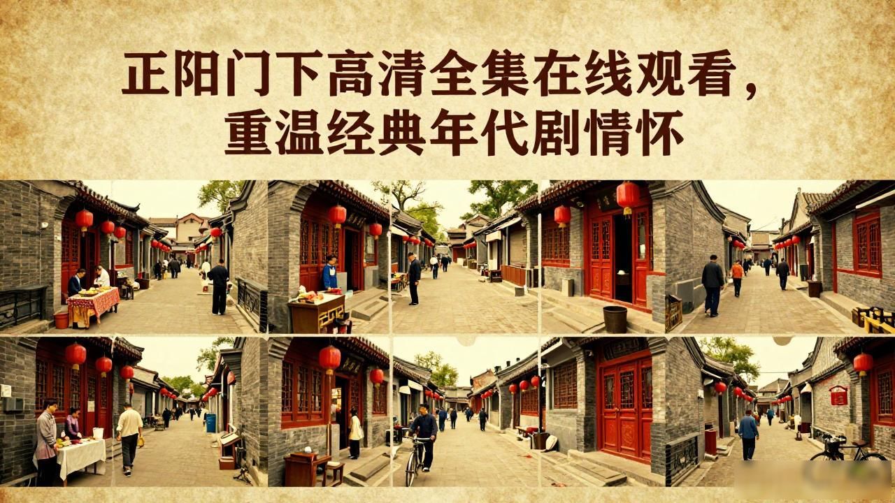 正阳门下高清全集在线观看，重温经典年代剧情怀