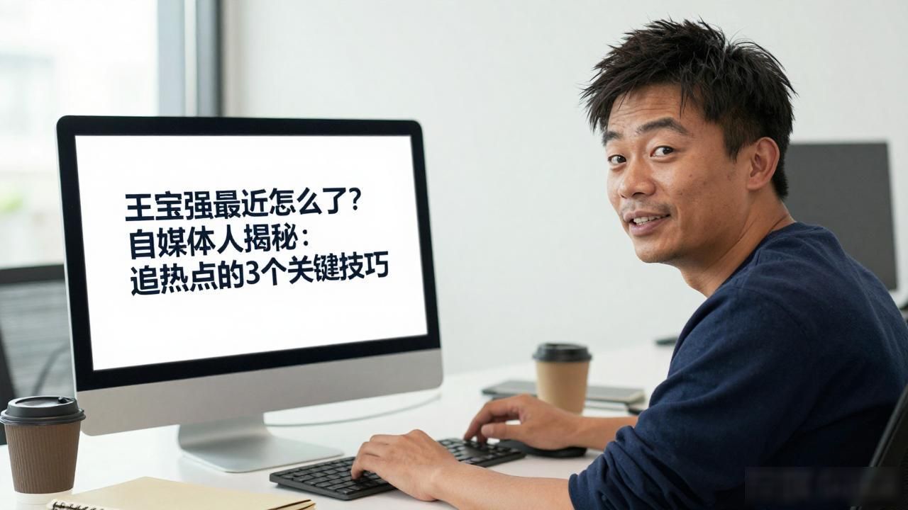 王宝强最近怎么了？自媒体人揭秘：追热点的3个关键技巧